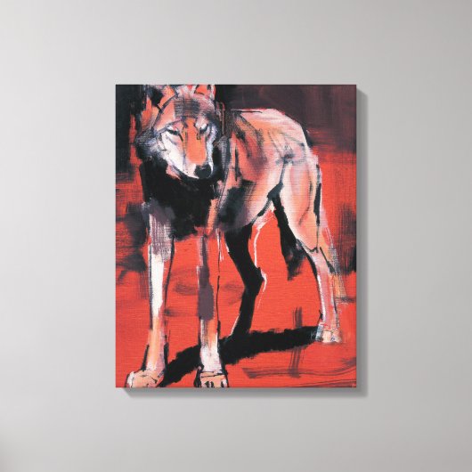 Sommer Wolf 2001 Leinwanddruck (Vorderseite)