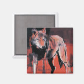 Sommer Wolf 2001 Magnet (Vorderseite/Rückseite)
