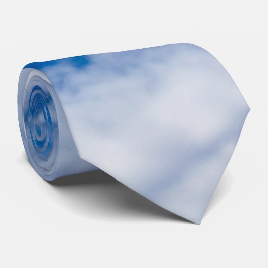 Sommer-Wolken Krawatte (Gerollt)