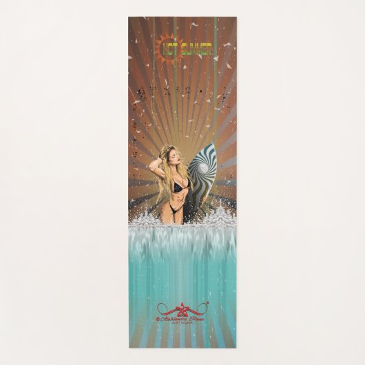 Sommer Yogamatte (Vorderseite)