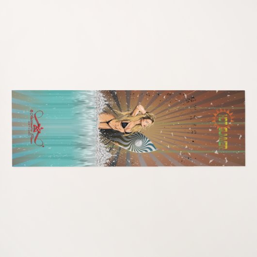 Sommer Yogamatte (Rückseite (Horizontal))