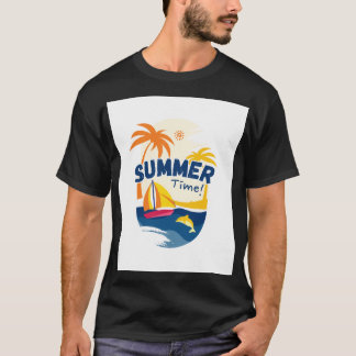 Sommer-Zeitanzeige T-Shirt
