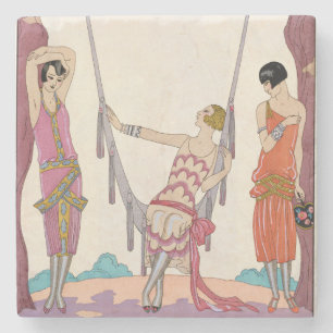 Sommer, "Zeitungdu von der Bon-Tonne", 1925 Steinuntersetzer