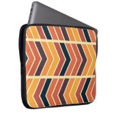 Sommer Zickzack Laptopschutzhülle (Vorne Rechts)