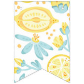 Sommer-Zitronen-alles Gute zum Geburtstag Wimpelkette (Erste Fahne)