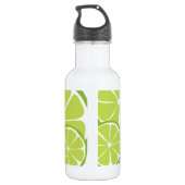 Sommer-Zitrusfrucht Limon Trinkflasche (Rückseite)