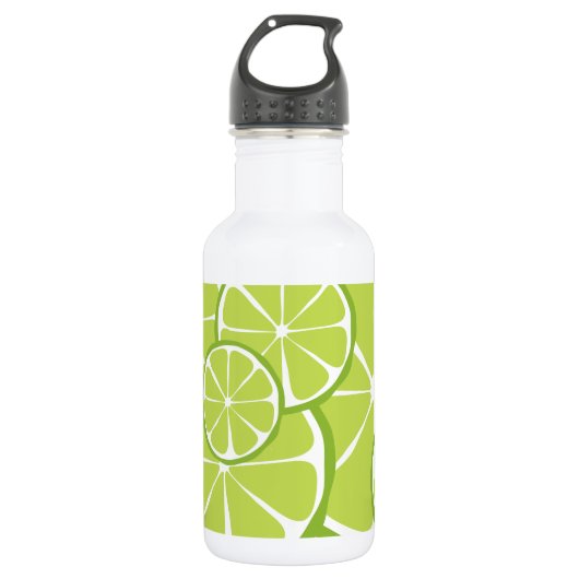 Sommer-Zitrusfrucht Limon Trinkflasche (Vorderseite)