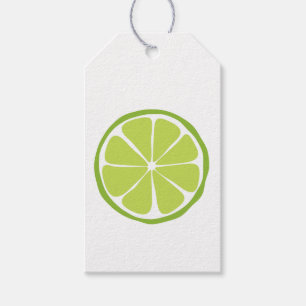 Sommer-Zitrusfrucht-Limone Geschenk-Umbauten Geschenkanhänger