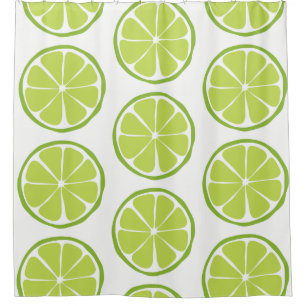 Sommer-Zitrusfrucht-Limoner Duschvorhang