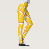 Sommer-Zitrusfrucht-orange Leggings - mutiger (Rechts)