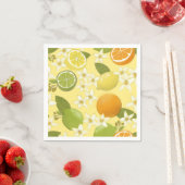 Sommer-Zitrusfrucht-Papier-Servietten Serviette (Beispiel)