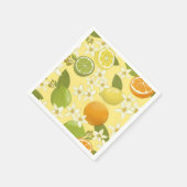 Sommer-Zitrusfrucht-Papier-Servietten Serviette (Ecke)