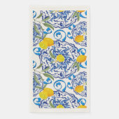 Sommer, Zitrusfrüchte, Bohus, Bohemien, blühendes  Serviette (Vorderseite)