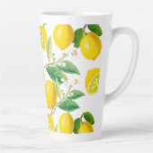 Sommer, Zitrusfrüchte, mediterraner Blumenstil, Zi Milchtasse (Rechts)