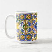 Sommer,Zitrusfrüchte,sizilianischer,mediterraner S Kaffeetasse (Links)