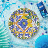 Sommer,Zitrusfrüchte,sizilianischer,mediterraner S Pappteller (Party)