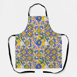 Sommer,Zitrusfrüchte,sizilianischer,mediterraner S Schürze