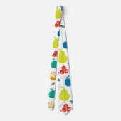 Sommer zum Thema Obst Krawatte (Rückseite)