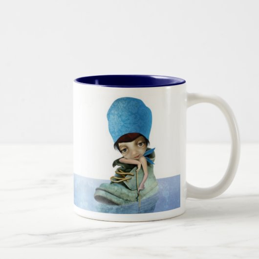 Sommer Zweifarbige Tasse (Rechts)