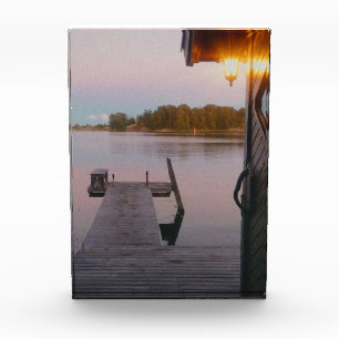 Sommerabend im schwedischen Archipel Fotoblock