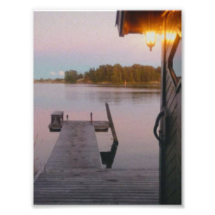 Sommerabend im schwedischen Archipel Fotodruck