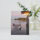 Sommerabend im schwedischen Archipel Postkarte (Stehend Vorderseite)
