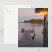 Sommerabend im schwedischen Archipel Postkarte (Vorne/Hinten)