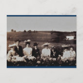 Sommerabend Postkarte (Vorderseite)