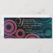 Sommerabende Feuerwerk Party Einladung (Rückseite)