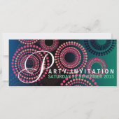 Sommerabende Feuerwerk Party Einladung (Vorderseite)