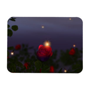 Sommerabendlichts Flexible Magnet