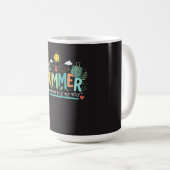 Sommerabenteuer: An mein Warum erinnern Kaffeetasse (VorderseiteRechts)
