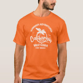 Sommerabenteuer California Westküste Surf Rider T-Shirt (Vorderseite)