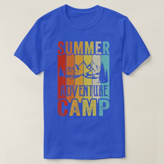 Sommerabenteuer erwartet Camper T-Shirt (Design vorne)