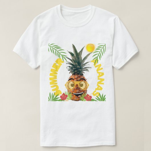 Sommerananas T-Shirt (Design vorne)