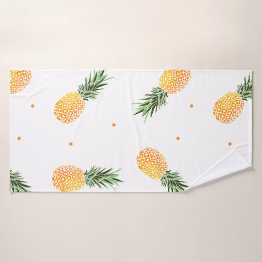 Sommerananasmuster Badehandtuch (Badehandtuch)