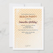 Sommerangebot Einladung (Rückseite)