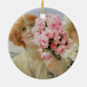 Sommerangebot von Sir Lawrence Alma-Tadema Keramik Ornament (Hinten)