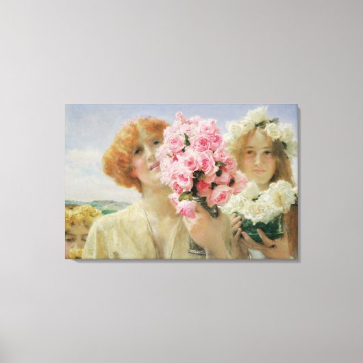 Sommerangebot von Sir Lawrence Alma-Tadema Leinwanddruck (Vorderseite)