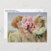 Sommerangebot von Sir Lawrence Alma-Tadema Postkarte (Vorne/Hinten)