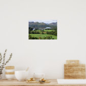 Sommeransicht von Derwentwater Poster (Küche)