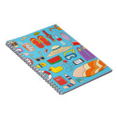 Sommerartikel-Kollektion für Sommerzeit Notizblock (Rechte Seite)