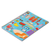 Sommerartikel-Kollektion für Sommerzeit Notizblock (Linke Seite)