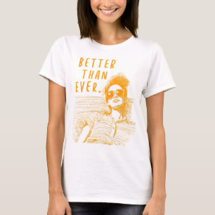 Sommerästhetische Grafik für Frauen nie besser T-Shirt