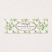 Sommerausweis für Blume Hochzeiten (Vorderseite)