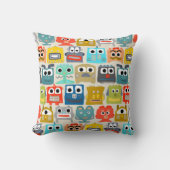 Sommerbaby-Roboter Kissen (Vorderseite)