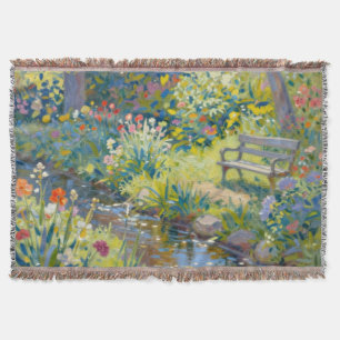 Sommerbach Blumen Decke