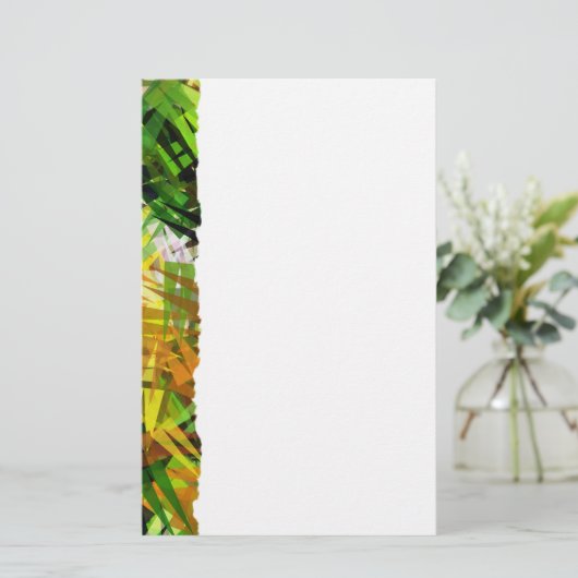 SOMMERBÄUME BRIEFPAPIER (Stehend Vorderseite)