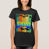 SOMMERBÄUME FÜR VINTAGE PALMEN T-Shirt (Vorderseite)