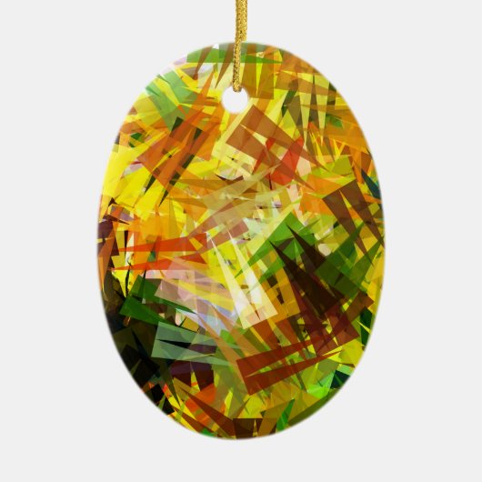 SOMMERBÄUME KERAMIK ORNAMENT (Vorne)